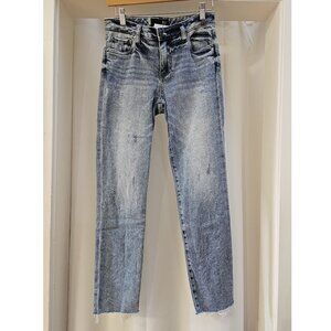 Kut from the Kloth: Reese Ankle Straight Leg Jeans, Size 0